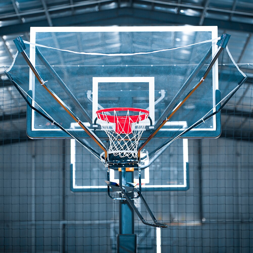 GAILEX Basketball Shot Return NET Apparatus Lightweight Suspended Aluminum Alloy Portable Automatic Return Chute Supports 180°Rotating GAILEX Basketball Shot Return NET Apparatus Lightweight Suspended Aluminum Alloy Portable Automatic Return Chute Supports 180°Rotating
